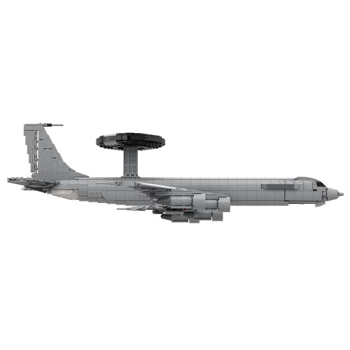 MOC Factory 128557 Military 1/80 E-3 Sentry Large Jet Military Early-warning Aircraft