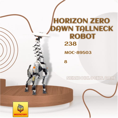 MOC Factory 89503 Creator Expert Horizon Zero Dawn Tallneck Robot