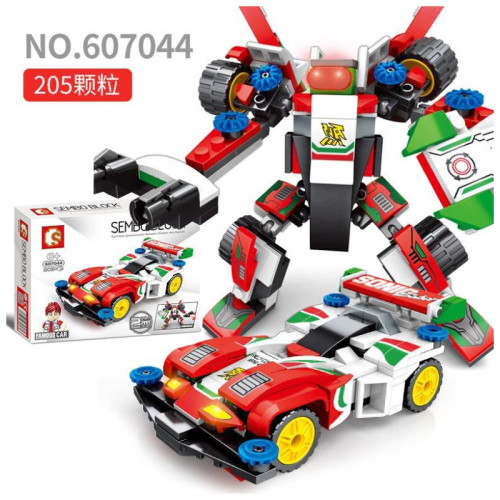 SEMBO 607044 Famous Cars: 4WD Sonic God of War and Stars and Horses Technic