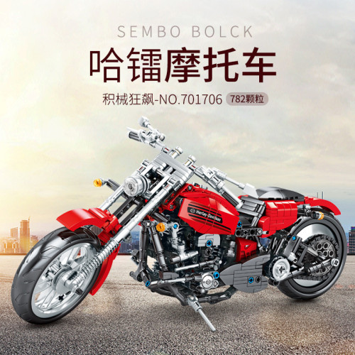 SEMBO 701706 Harley Davidson Motorcycle Technic