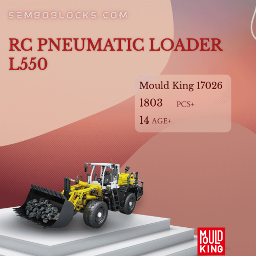 MOULD KING 17026 Technician RC Pneumatic Loader L550