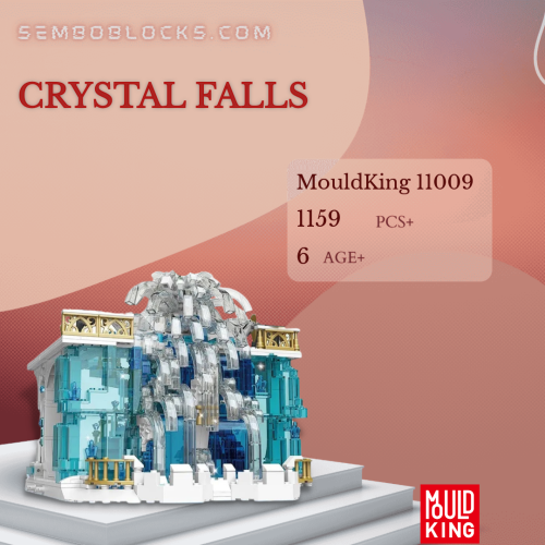 MOULD KING 11009 Modular Building Crystal Falls