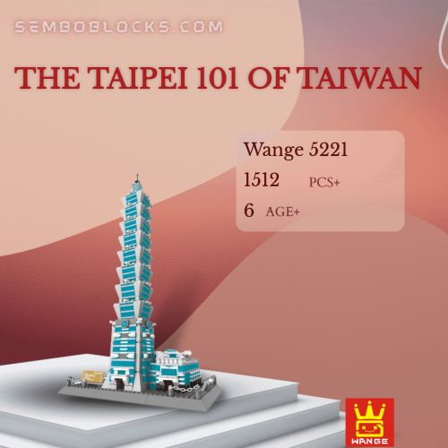 WANGE 5221 Modular Building The Taipei 101 of Taiwan