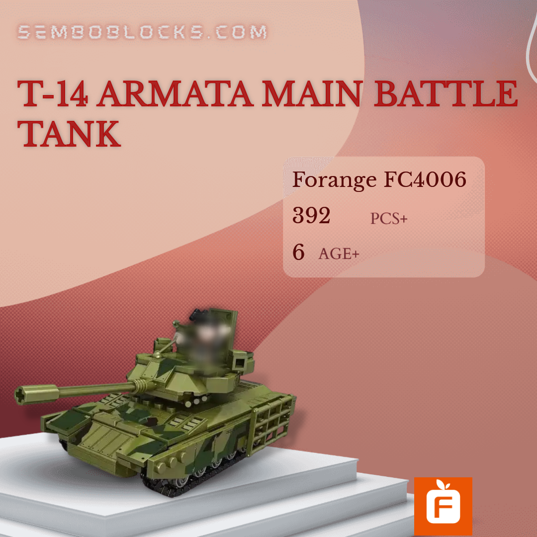 Forange FC4006 Military T 14 Armata Main Battle Tank