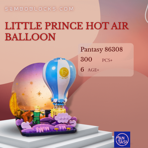Pantasy 86308 Creator Expert Little Prince Hot Air Balloon