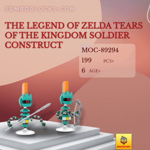 MOC Factory 89294 Movies and Games The Legend of Zelda Tears of the Kingdom Soldier Construct