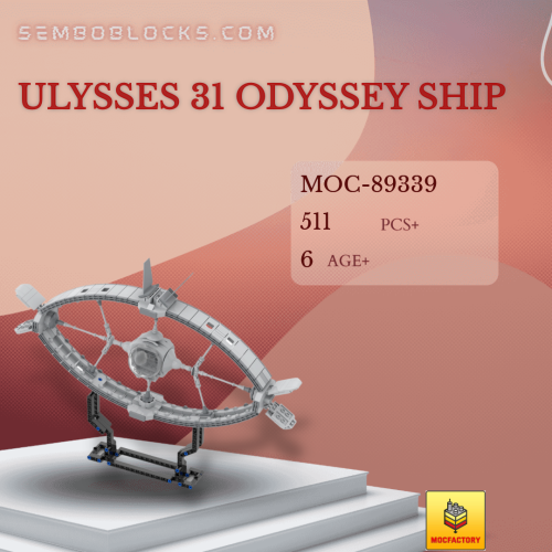 MOC Factory 89339 Space Ulysses 31 Odyssey Ship