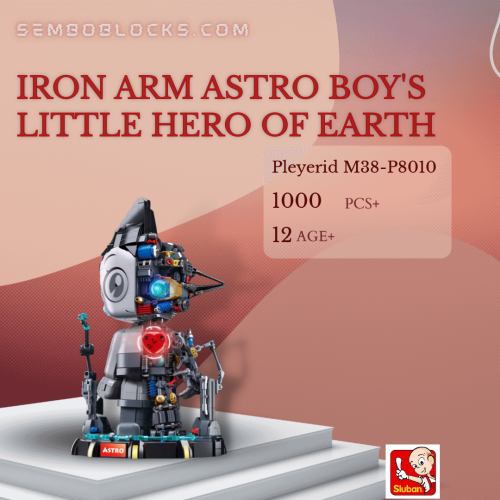 Pleyerid M38-P8010 Movies and Games Iron Arm Astro Boy's Little Hero of Earth