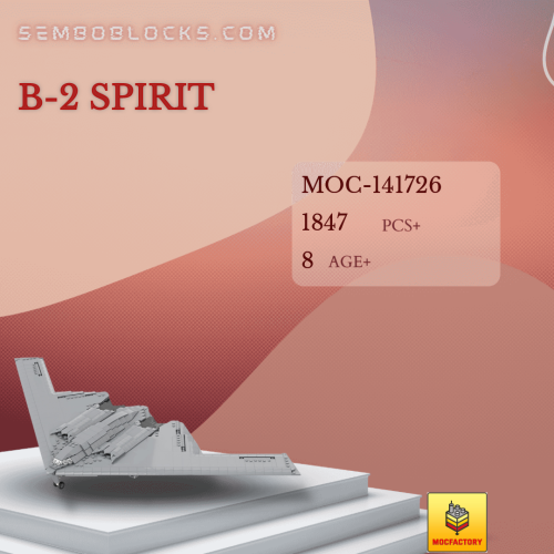 MOC Factory 141726 Military B-2 Spirit