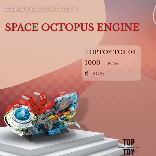 TOPTOY TC2102 Creator Expert Space Octopus Engine