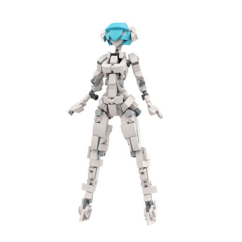 MOC Factory 89404 Creator Expert Mobile Suit Girl Female Robot Robot Girl