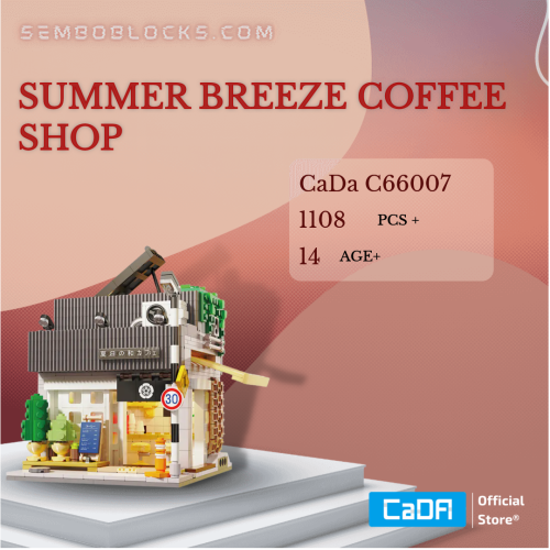 CaDa C66007 Modular Building Summer Breeze Coffee Shop