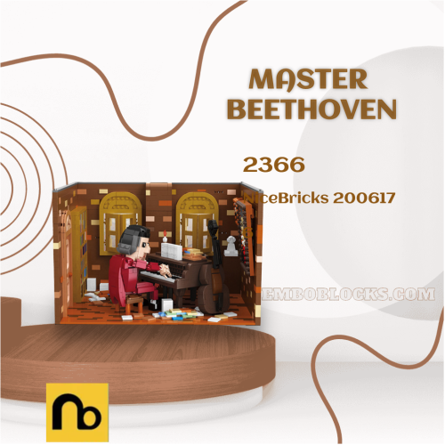 NiceBricks 200617 Creator Expert Master Beethoven