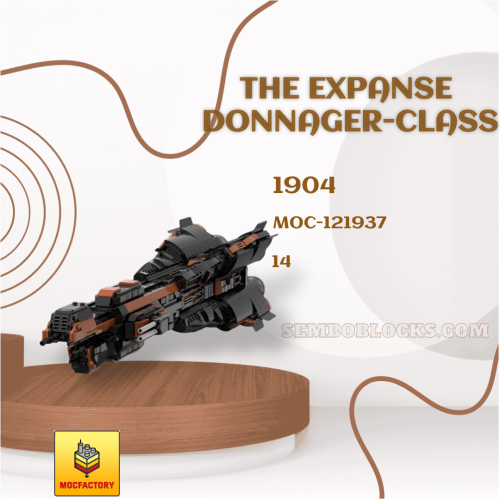 MOC Factory 121937 Space The Expanse Donnager-class