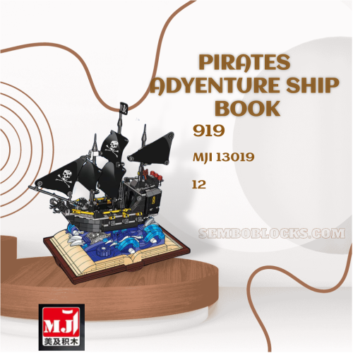 MJ 13019 Creator Expert Pirates Adyenture Ship Book