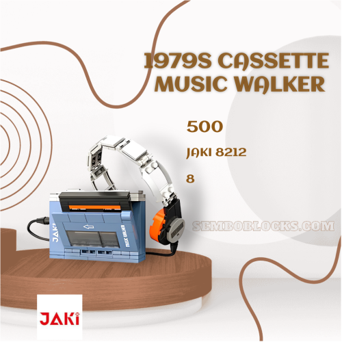 JAKI 8212 Creator Expert 1979S Cassette Music Walker