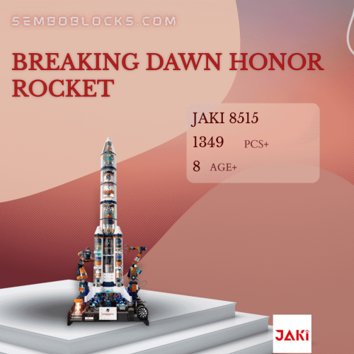 JAKI 8515 Space Breaking Dawn Honor Rocket