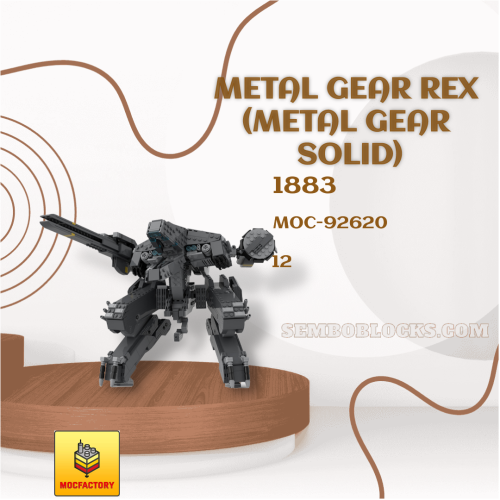 MOC Factory 92620 Creator Expert Metal Gear Rex (Metal Gear Solid)
