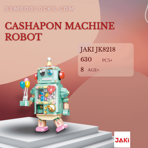 JAKI JK8218 Creator Expert Cashapon Machine Robot