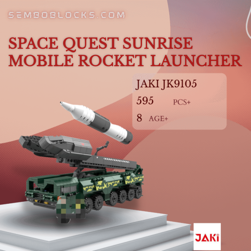 JAKI JK9105 Military Space Quest Sunrise Mobile Rocket Launcher
