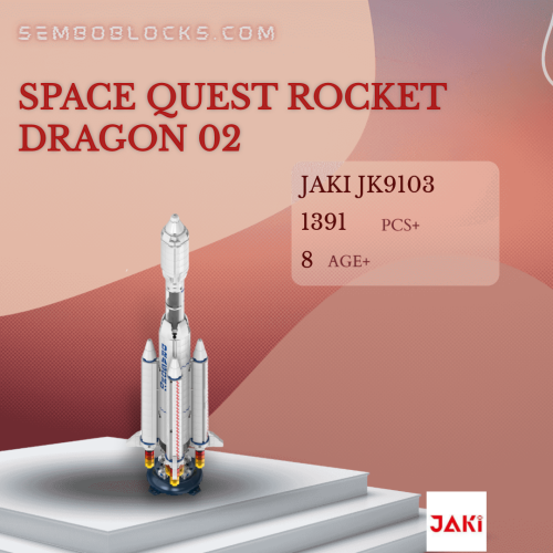 JAKI JK9103 Space Space Quest Rocket Dragon 02
