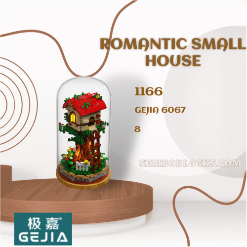 Gejia 6067 Creator Expert Romantic Small House
