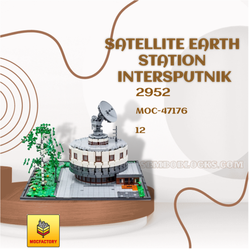 MOC Factory 47176 Space Satellite Earth Station Intersputnik