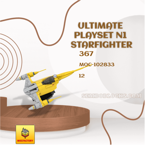 MOC Factory 102833 Star Wars Ultimate Playset N1 Starfighter