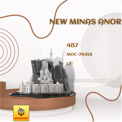 MOC Factory 76418 Modular Building New Minas Anor