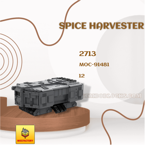 MOC Factory 91481 Star Wars Spice Harvester
