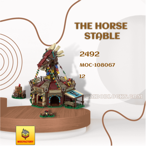 MOC Factory 108067 Creator Expert The Horse Stable