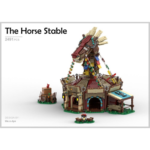 MOC Factory 108067 Creator Expert The Horse Stable