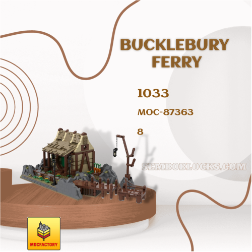 MOC Factory 87363 Creator Expert Bucklebury Ferry